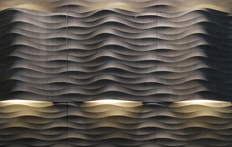 Patterned Stone Cladding: The Latest Walls from Lithos Design