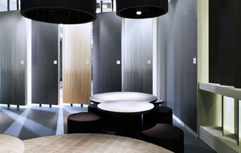 At Cersaie 2010: Lines and Waves Collection by Patrick Norguet
