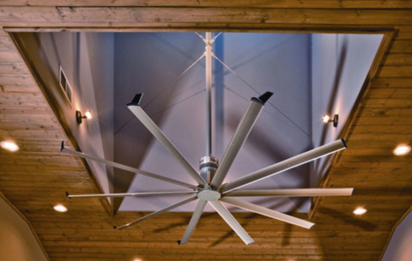 A Silent Warrior for Fresh Air: The Isis Ceiling Fan by Big Ass Fans