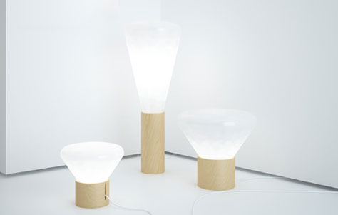 Enter the Muffin: Yeffet and Koldova’s Intriguing Hand-Blown Glass Lamps