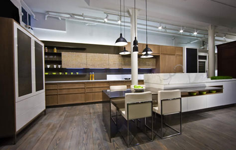 Peruse Venetian Ceruse in the TIMELINE Kitchen by workshop/apd and Aster Cucine
