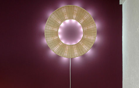 Wondrous Woven Lamps by Aura
