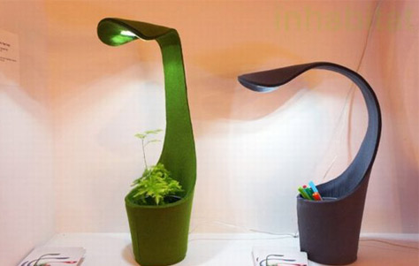 Fabulous Felt: Dino Lamp by Deger Cengiz