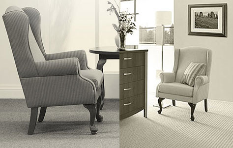 The Greenguard-Certified Wingback Collection by GLOBALcare