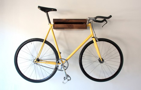 The Award-Winning Bike Shelf by Chris Brigham of Knife & Saw