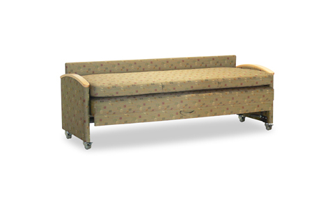 Small Sleeper Sofa for Patient Rooms: Twenty Five Thirty by IoA Healthcare