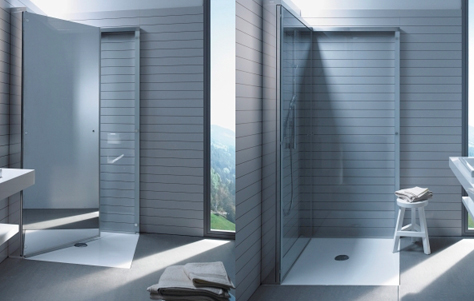 Duravit’s New Invisible Shower Enclosure Guarantees More Open Space