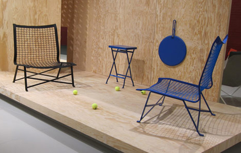 The Tiebreak Chairs by Bertjan Pot for Richard Lampert