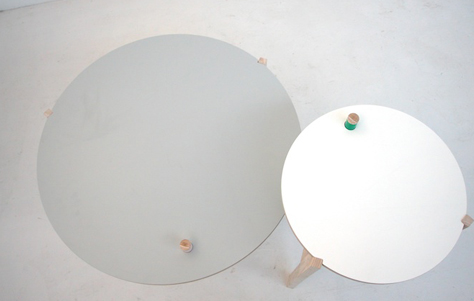 Tomás Alonso’s A-side table Collection