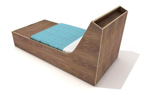 French Concept Design of the Achille Child’s Bed by Adrien Haas