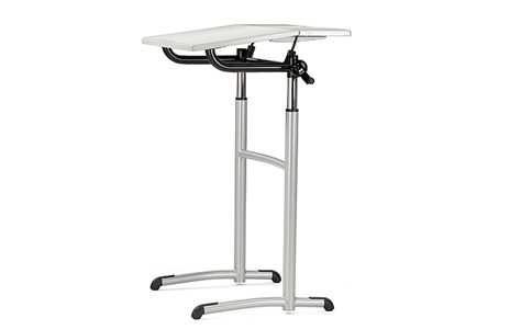 Stand Up with the ErgoUp Teacher Workstation by VS America