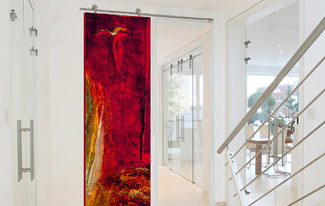 Step Into Another World: Sargam Griffin Contemporary ArtDoors