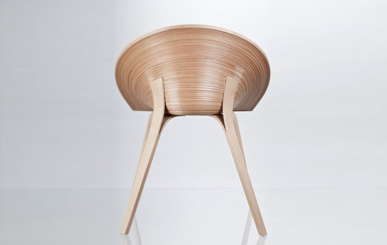 Traditional Woodworking with Contemporary Flair: Tamashii Chair by Anna Stepankova