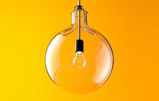 Celebrating the bulb: Lamp No.2 by Andrew Mitchell