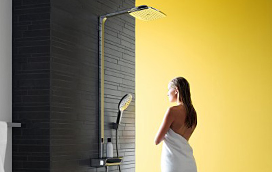 Pipe Dream Becomes Reality: Showerpipes by Hansgrohe.