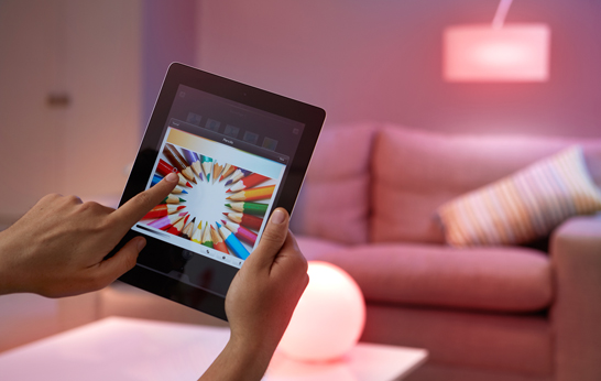 Connected lighting: hue by Philips
