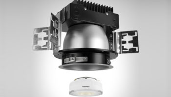 Toshiba Launches Downlight with Replaceable LED Light Module