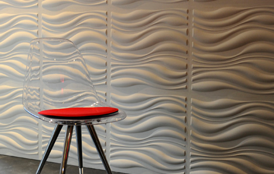 So Sweet: Eco-Friendly New Waves Wall Panels by WallArt