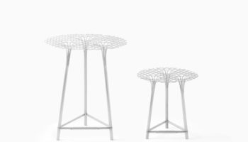 Nendo's Bamboo-Steel Table for Han Gallery