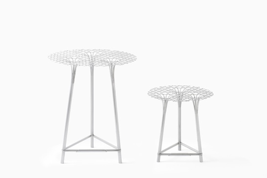 Nendo’s Bamboo-Steel Table for Han Gallery