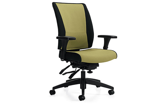 height-adjustable, Global Total Office, seating, office seating, Takori, depth-adjustable, desk chair,