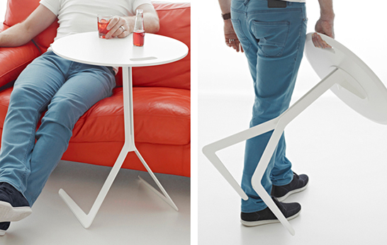 Warp Side Table by Oliver Schick for Ligne Roset