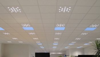 Calc modular LED ceiling fixture by B.Lux