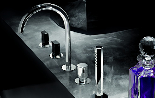 luxury, Venezia collection, Fantini, Italian design, bathroom fittings, faucet, mixer, murano glass,