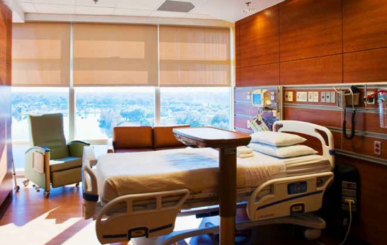 A Room with a View: Manual Shades for Healthcare by MechoSystems