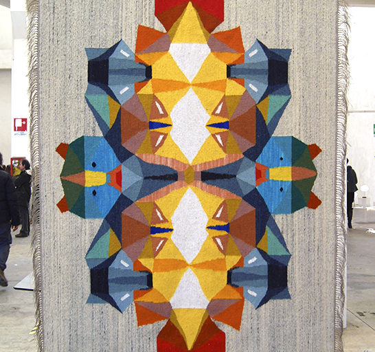 Milan 2013: Kilim Woolen Tapestry by Kosmos Project