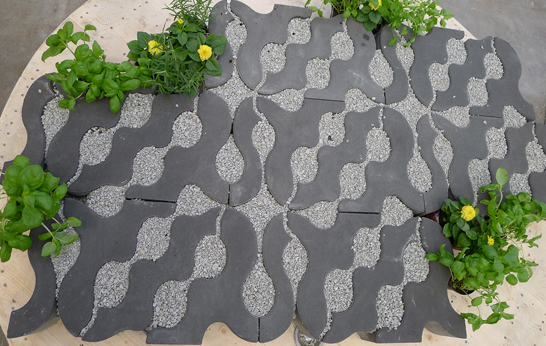 At Milan 2013: Stream Line Pavers by Libet