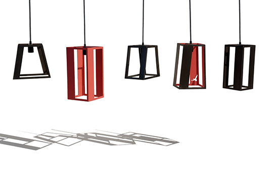 Think Lanterns and Collage Tables by Think Fabricate