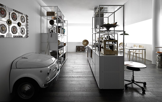 Meccanica Kitchen System by Gabriele Centazzo for Demode