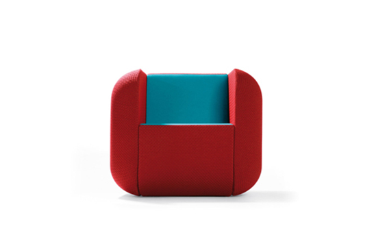 seating, sofa, armchair, Apps, rounded corners, Richard Hutten, Artifort, M2L,