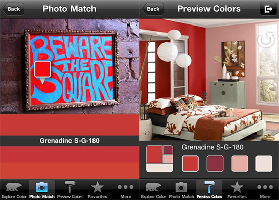 Top Ten, apps, designers, Behr Color Smart