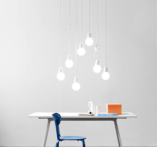 Bulb Fiction Pendant Lamp by KiBiSi