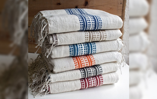 Simple and Sustainable: Stripes Towels by Creative Women