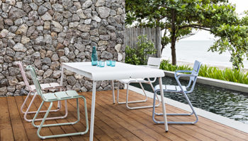 Corail Outdoor Tables and Chairs by OASIQ