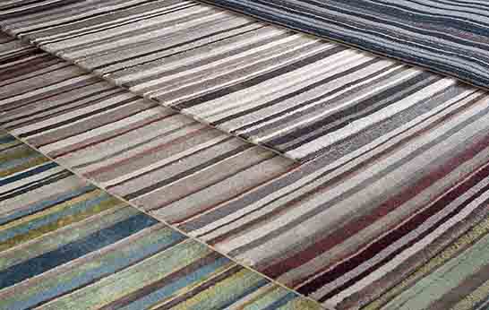 Rugs, flooring, Stepevi, carpets, viscose, Star Viscose, Stripe, Maison & Objet 2013,