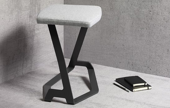 Kink Stool by James Smith Designs