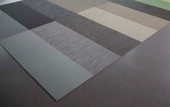 Chilewich’s Plynyl® Floor Tiles with BioFelt®