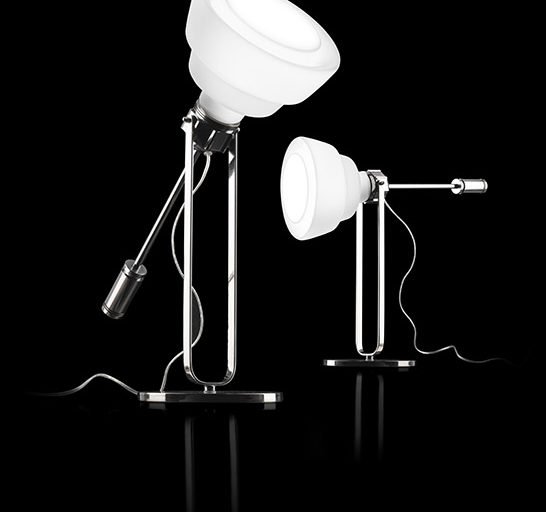 Glas in White Lamp by Diesel for Foscarini