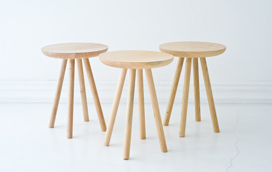 stool, Maru, Camome, Daniel, Leif.designpark, solid wood, fallen trees, sustainably sourced,