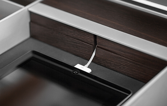 SieMatic’s new sliding drawer system