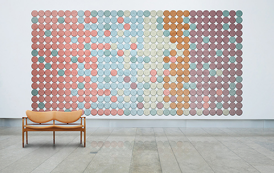 Träullit, acoustic tiles, modern sound absorbing panels, Baux, Form Us With Love, Swedish design, Stockholm Furniture and Light Fair 2014,