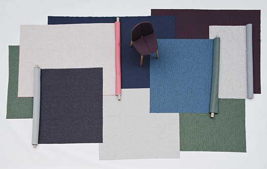 Gravel, Moraine, fabric, upholstery, Kvadrat, Canal, Bouroullec Brothers, Salone del Mobile 2014, Knit Collection,