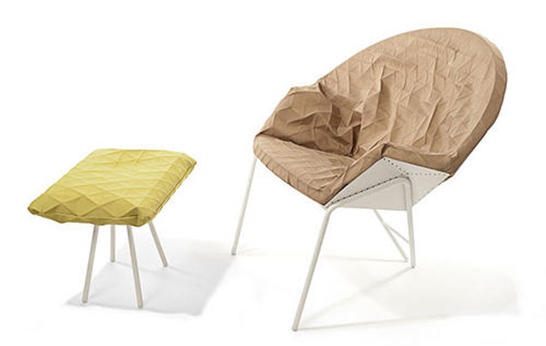 seating, armchair, 3D textile, Folding, chair, The Poli Chair, Mikabarr, PRODUCKS,