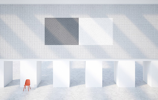 Acoustic panels for Baux by Form Us With Love