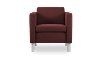 Cabot Wrenn Lounge Chairs in Pantone Color of the Year—Marsala