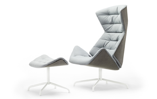 808 Lounge Chair, Formstelle, Thonet, reclining chair, armchair, Soul fabric,